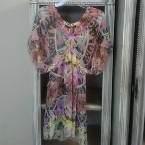 Anthropologie  Leifsdottir 100% Silk Dress